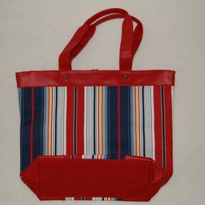 NWOT Lancome Tote, Base: 14"x5", Height: 14" (22" w straps)